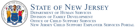 New Jersey Child Support Employer Services Portal
