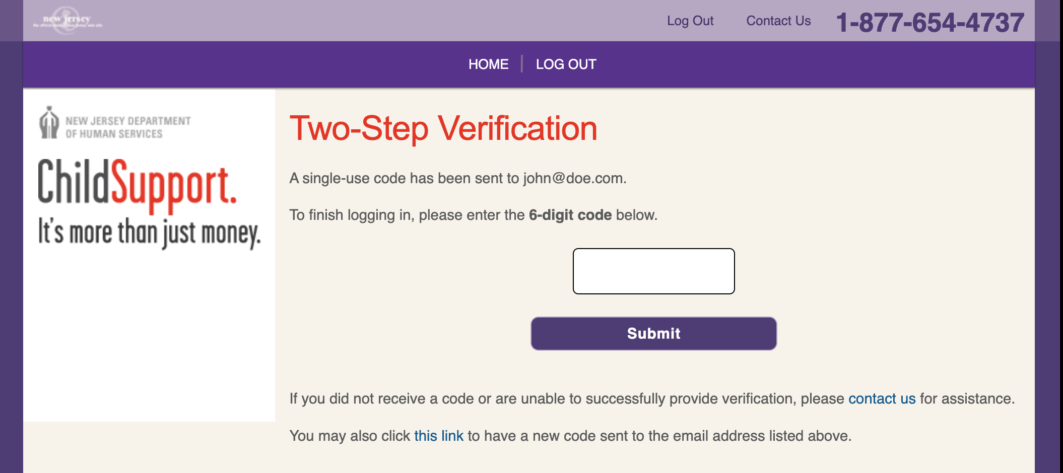 Two-step verification
